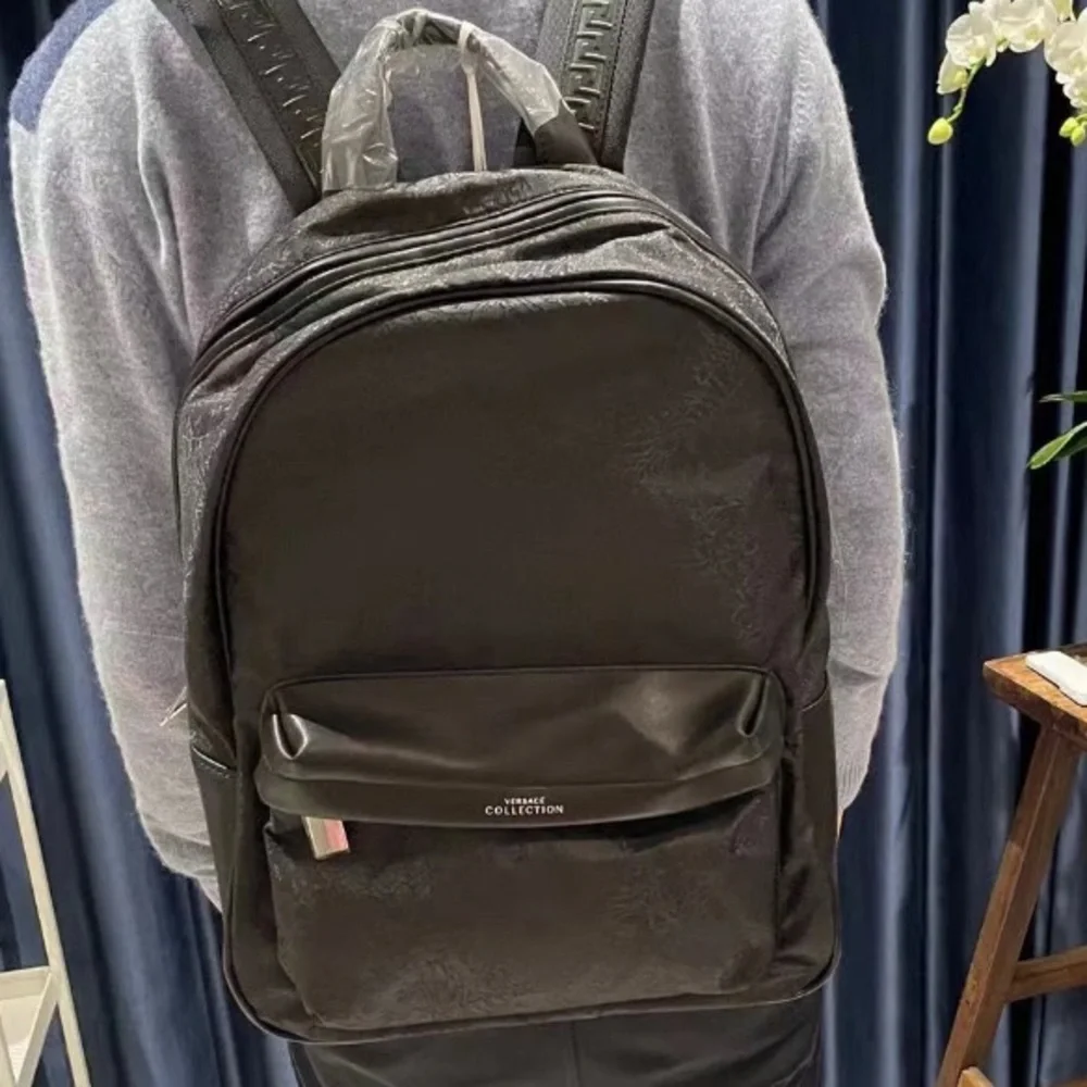 Versace Collection Nylon Backpack - Picture 2 of 9